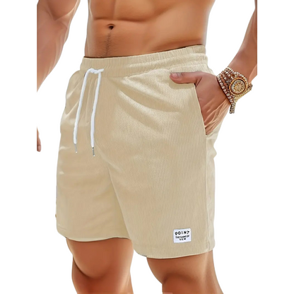 Herren Badeshorts | Leichte Sommer Shorts mit Kordelzug 9