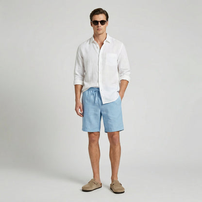 Herren Bermuda-Shorts mit elastischem Bund | Lässige Sommershorts 1