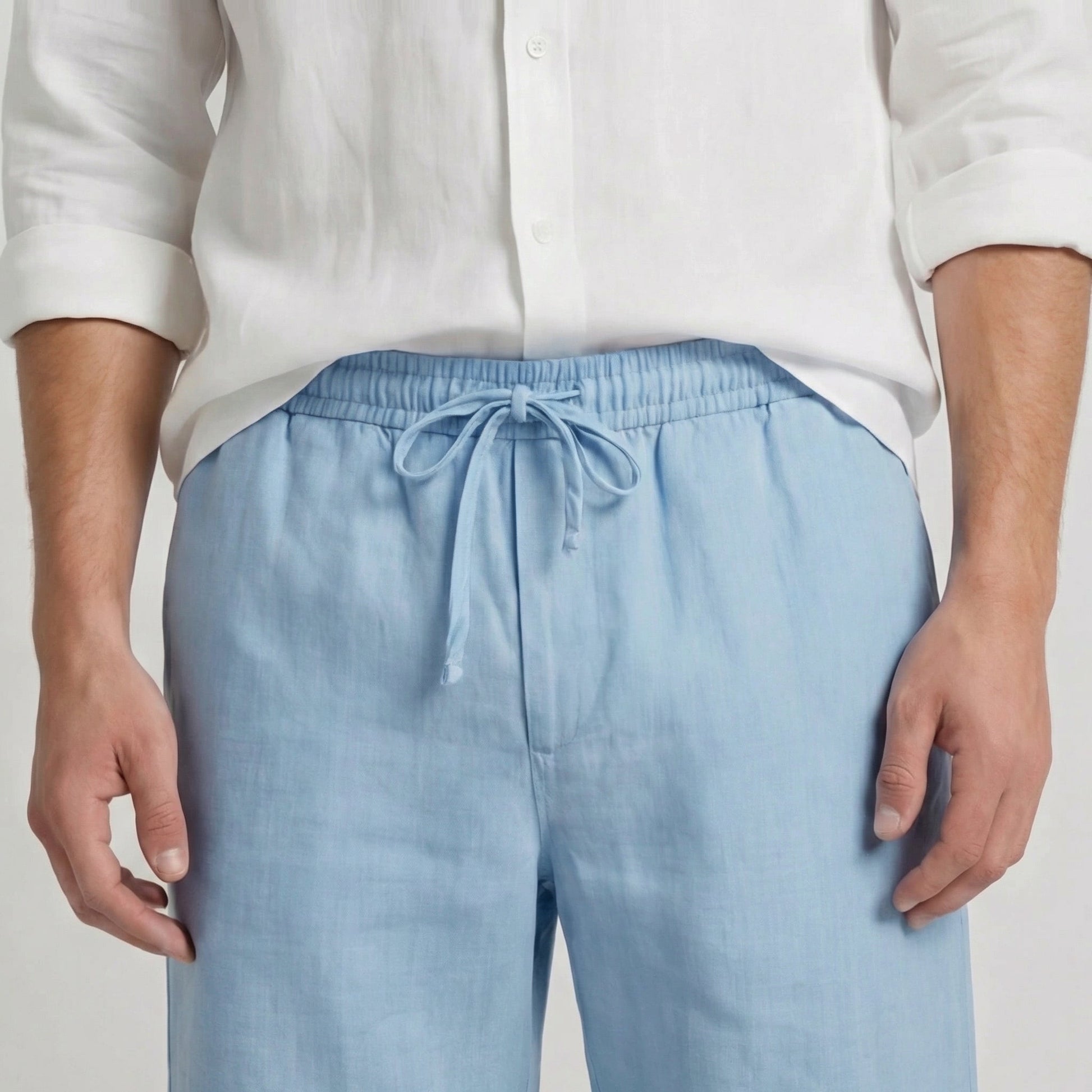 Herren Bermuda-Shorts mit elastischem Bund | Lässige Sommershorts 2