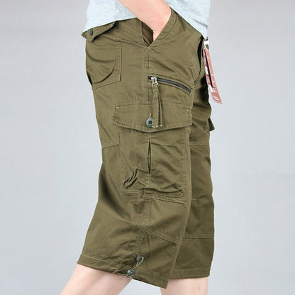 Herren Cargo 3/4 Hose | Freizeitmode mit Taschen 1