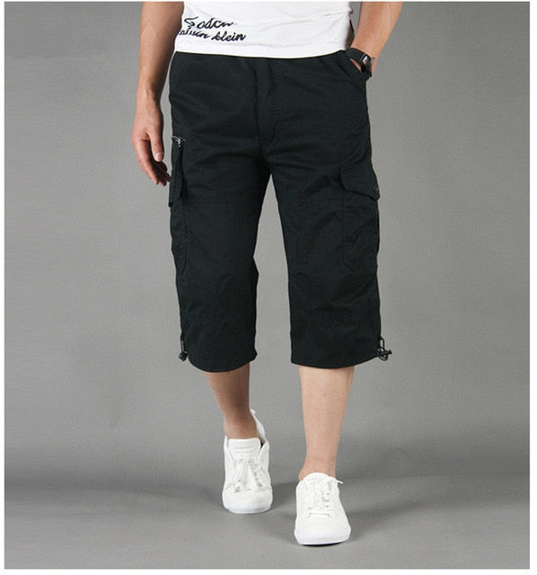 Herren Cargo 3/4 Hose | Freizeitmode mit Taschen 7