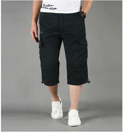 Herren Cargo 3/4 Hose | Freizeitmode mit Taschen 7