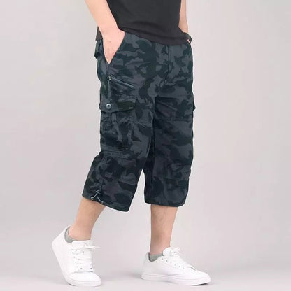 Herren Cargo 3/4 Hose | Freizeitmode mit Taschen 8