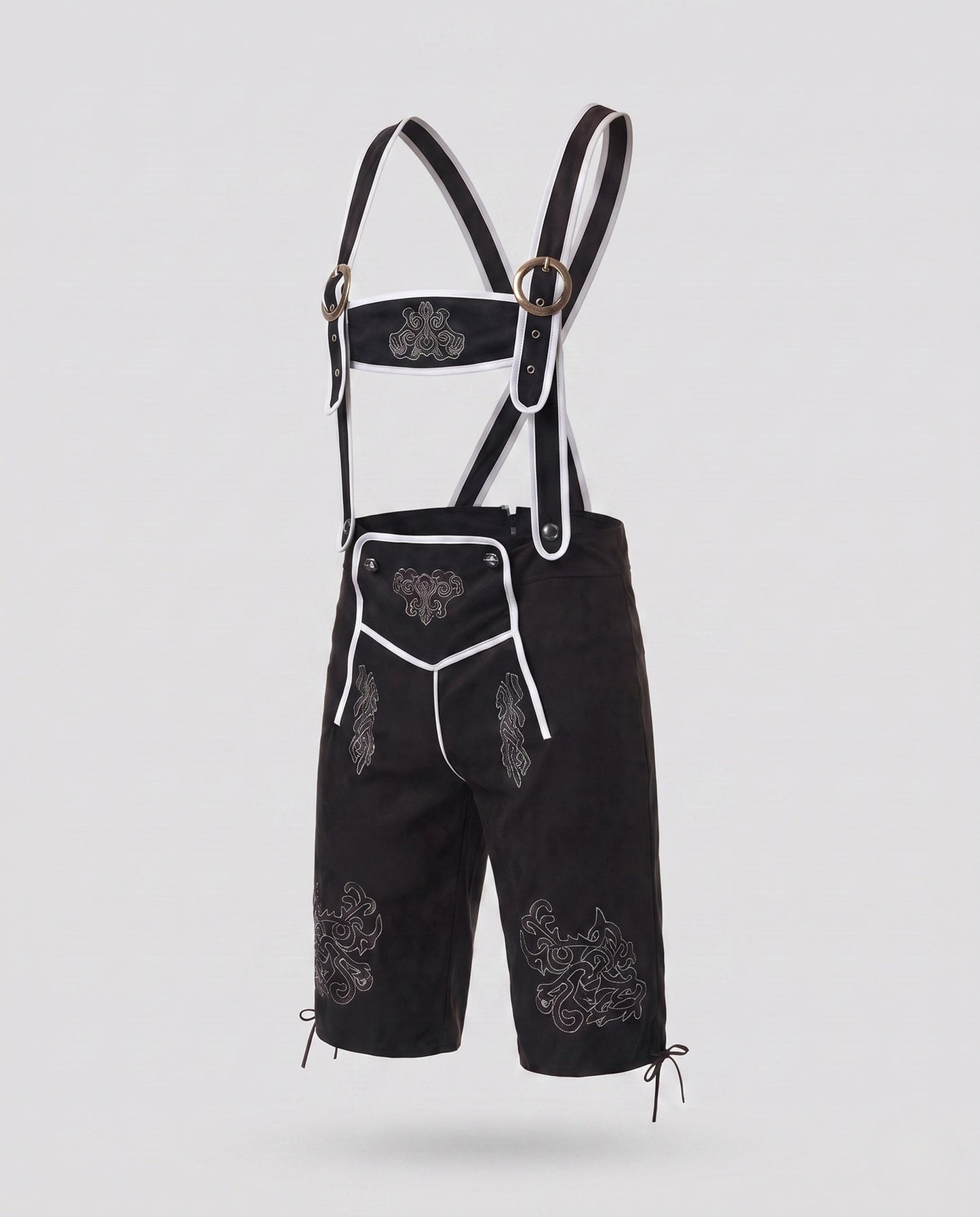 Herren Lederhose mit Stickerei | Trachtenhose Oktoberfest 4