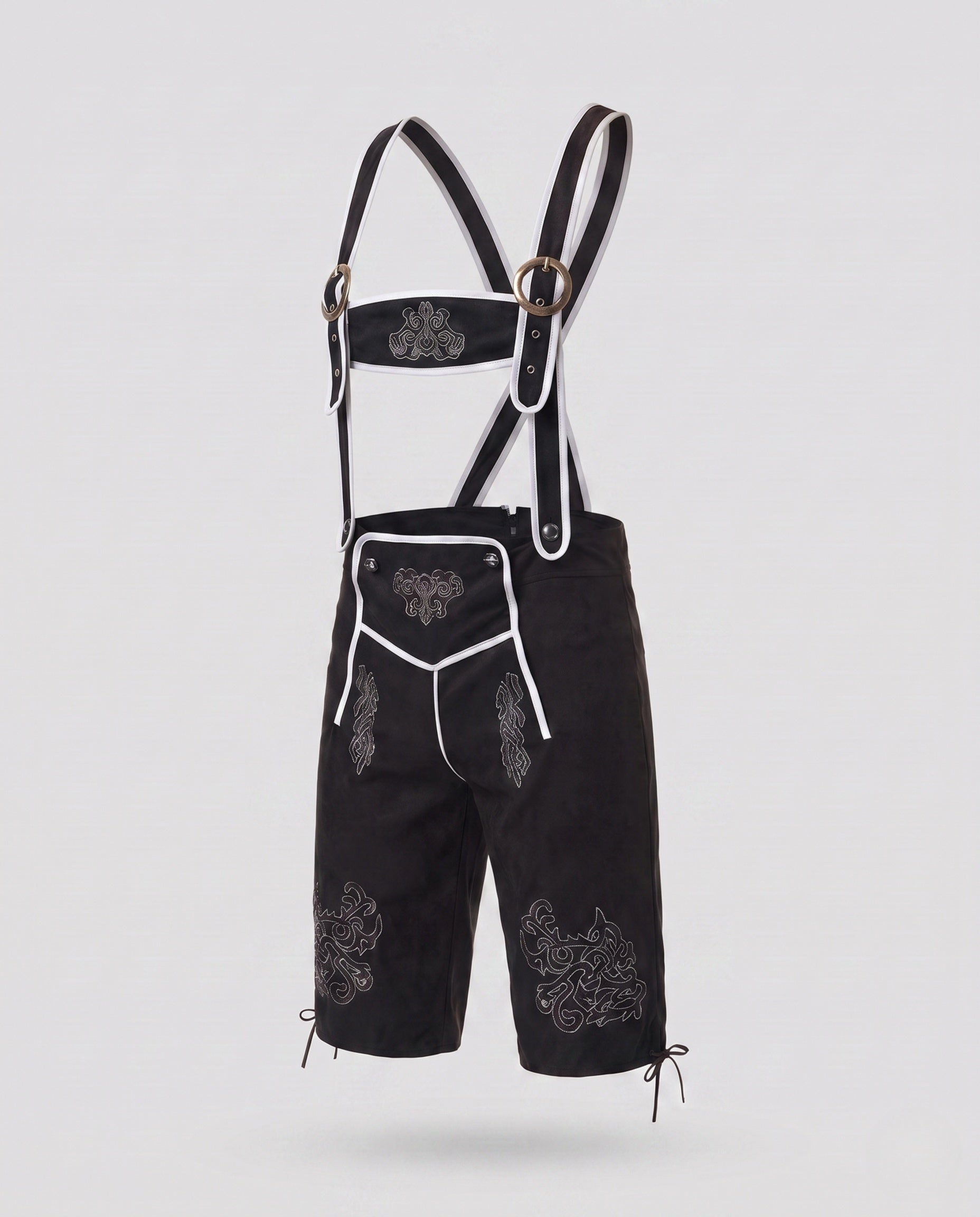Herren Lederhose mit Stickerei | Trachtenhose Oktoberfest 4