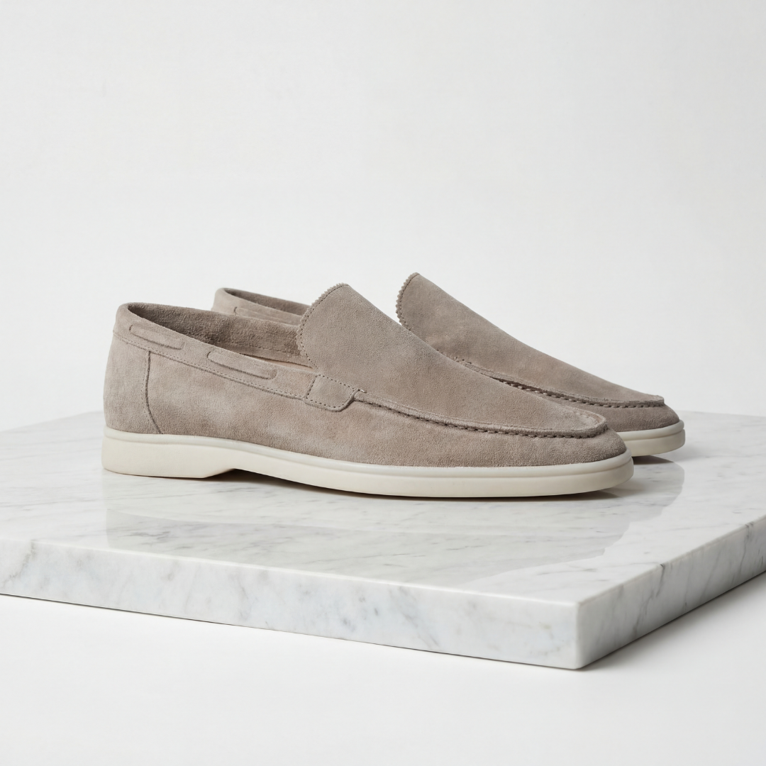 Herren Loafer Wildleder Klassisch Lässig Formell 0