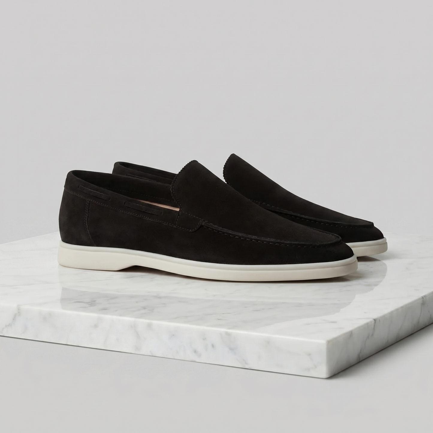 Herren Loafer Wildleder Klassisch Lässig Formell 10