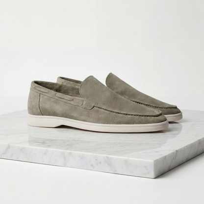 Herren Loafer Wildleder Klassisch Lässig Formell 4