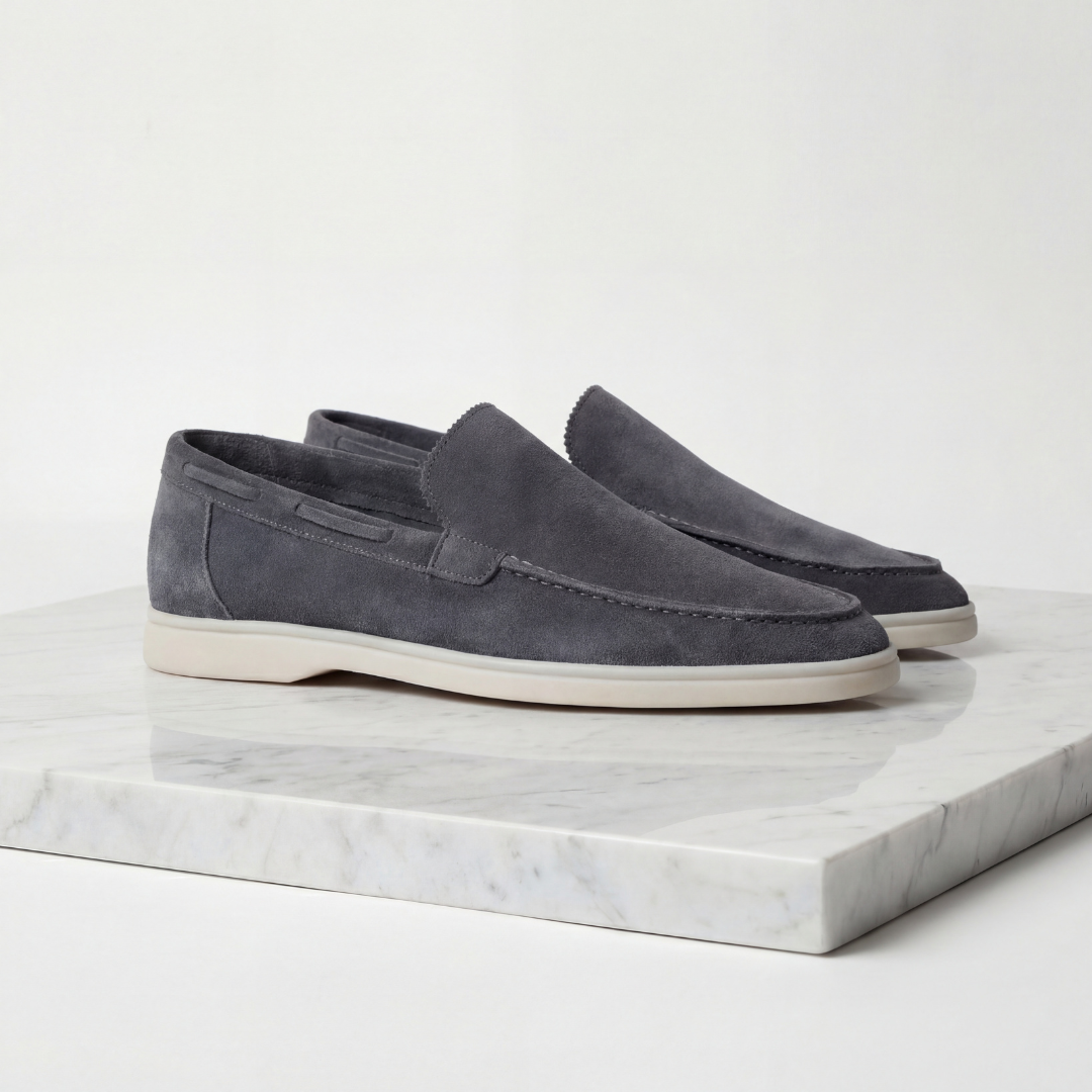Herren Loafer Wildleder Klassisch Lässig Formell 5