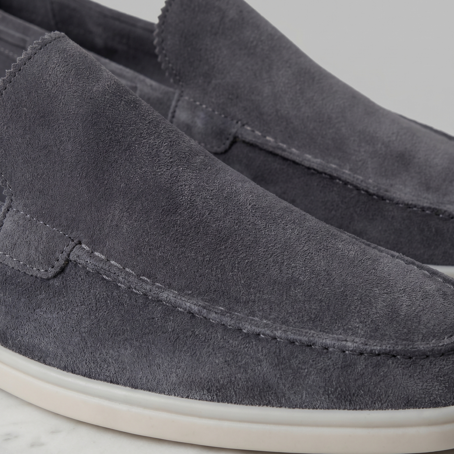 Herren Loafer Wildleder Klassisch Lässig Formell 7