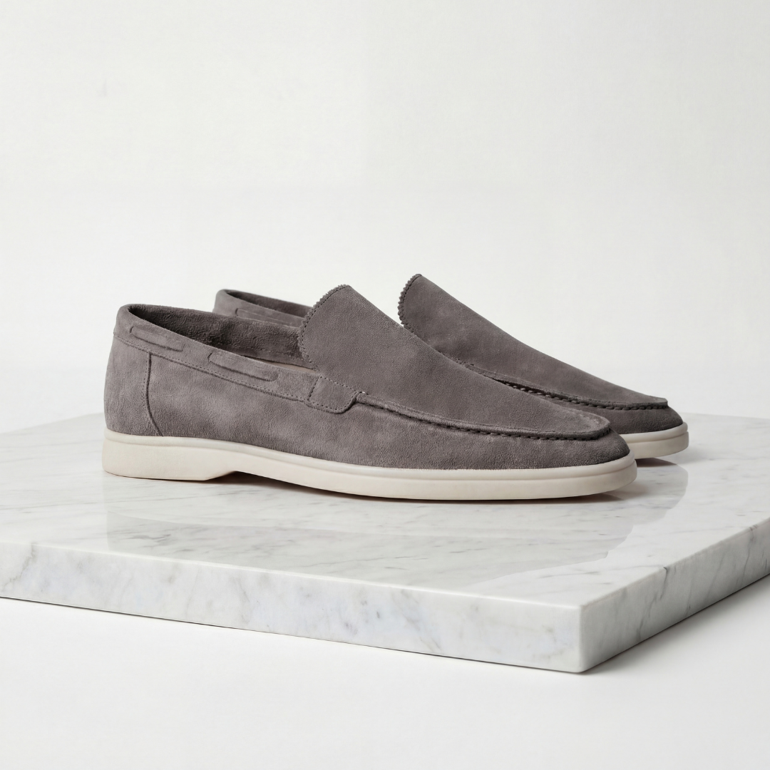 Herren Loafer Wildleder Klassisch Lässig Formell 8