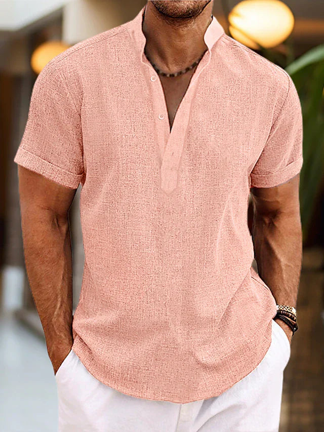 Herren Polo Shirt V-Ausschnitt | Poloshirt für Herren 0