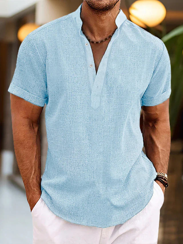 Herren Polo Shirt V-Ausschnitt | Poloshirt für Herren 1
