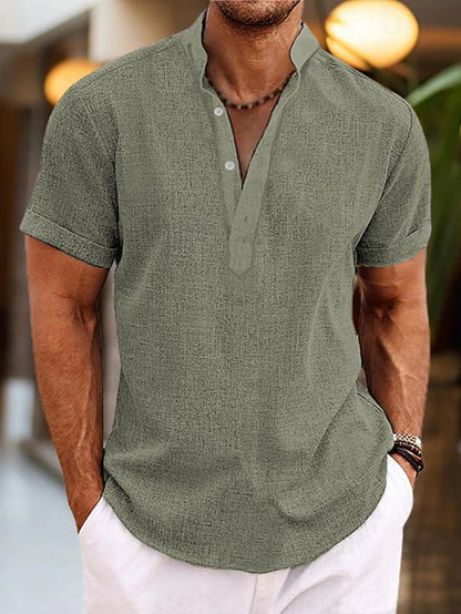 Herren Polo Shirt V-Ausschnitt | Poloshirt für Herren 7