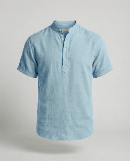 Herren Poloshirt V-Ausschnitt | Kurzarm Freizeitoberteil 3