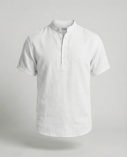 Herren Poloshirt V-Ausschnitt | Kurzarm Freizeitoberteil 4