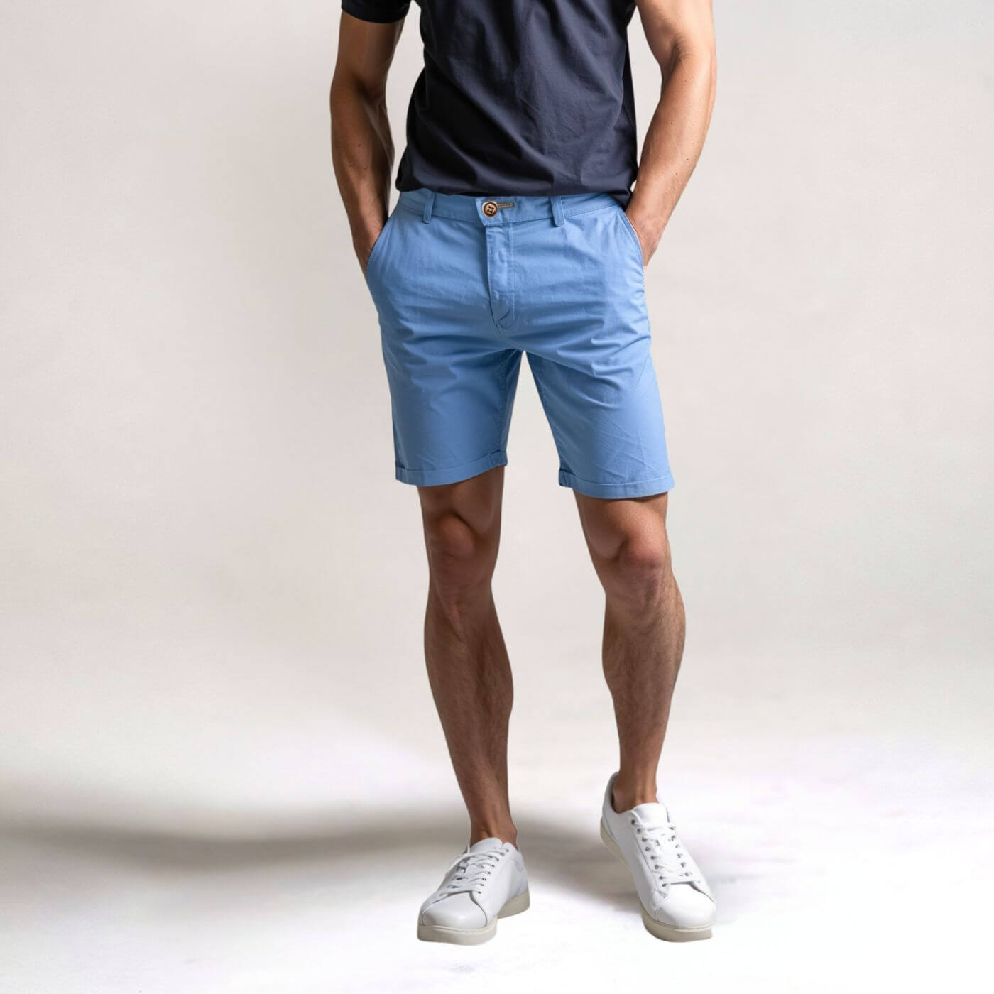 Herren Shorts Stretch Sommer Lässig Gepflegt 1