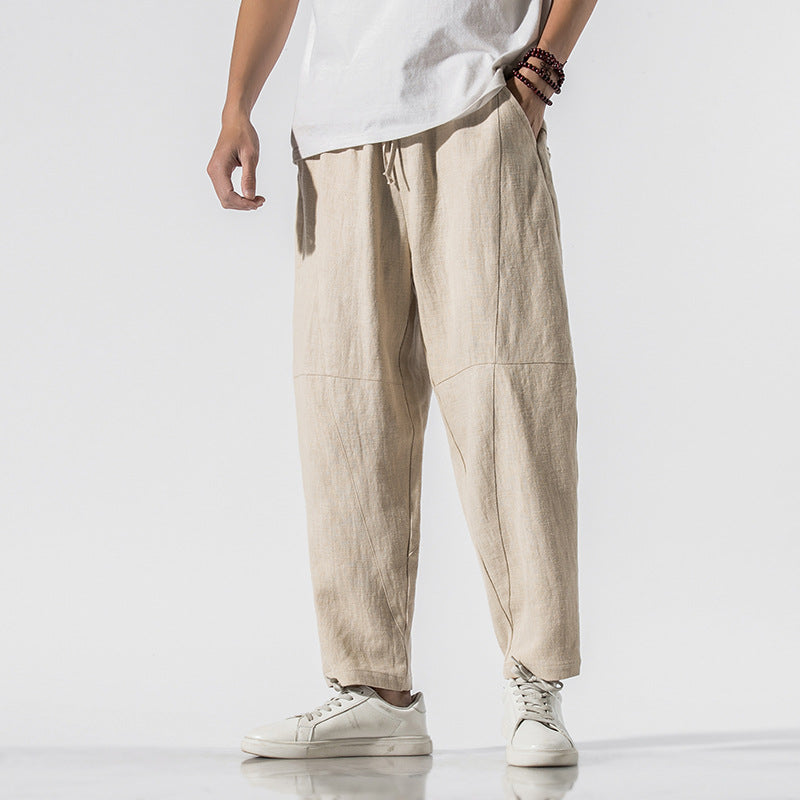 Herren Sommerhose | Weite Hose mit Kordelzug 1