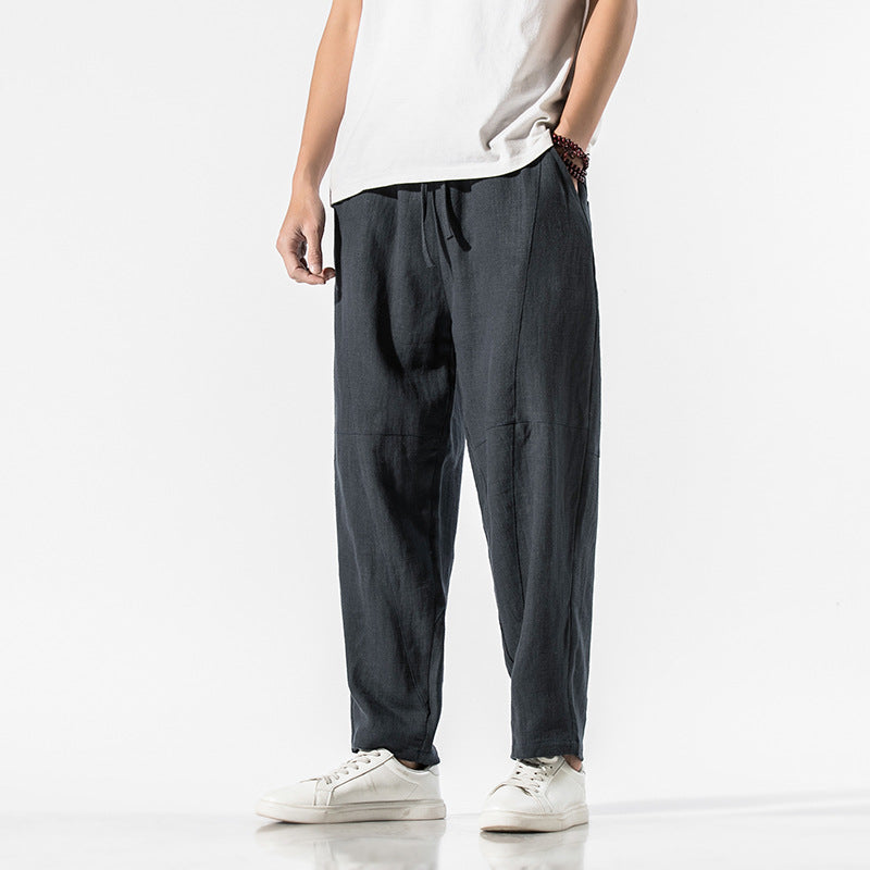 Herren Sommerhose | Weite Hose mit Kordelzug 5