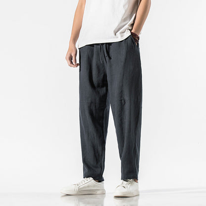 Herren Sommerhose | Weite Hose mit Kordelzug 5