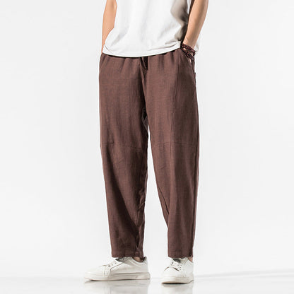 Herren Sommerhose | Weite Hose mit Kordelzug 7