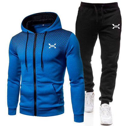 Herren Trainingsanzug Set | Kapuzenjacke und Jogginghose 4
