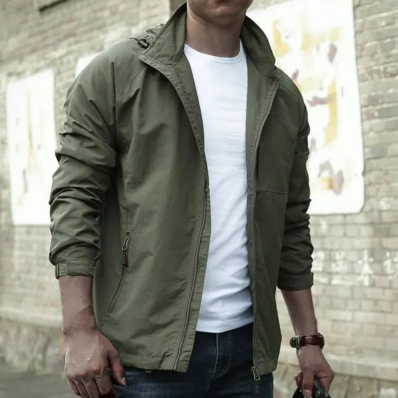 Herren Übergangsjacke | Leichte Freizeitjacke Regular Fit 1