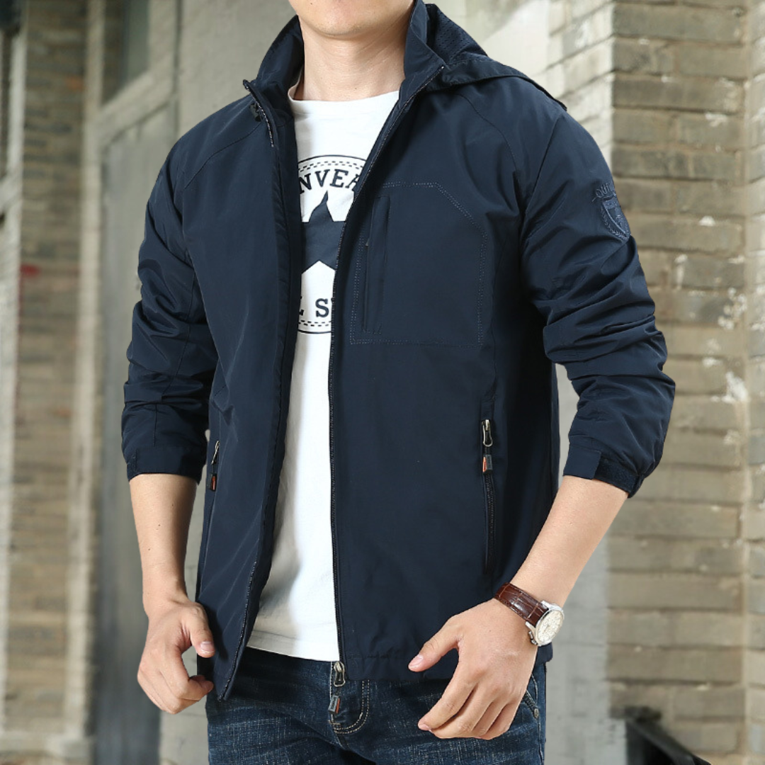 Herren Übergangsjacke | Leichte Freizeitjacke Regular Fit 2