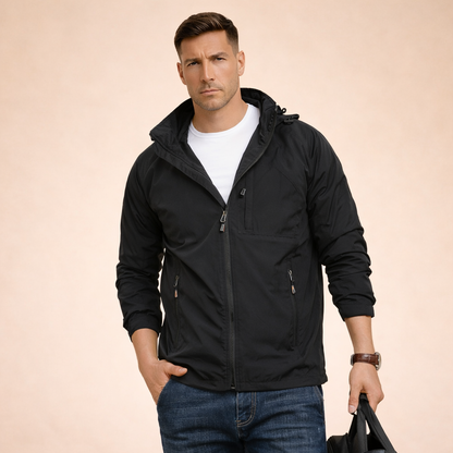Herren Übergangsjacke | Leichte Freizeitjacke Regular Fit 5