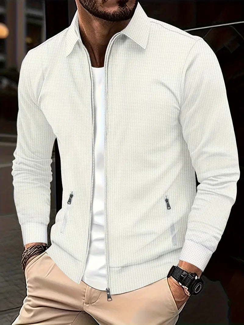 Herren Übergangsjacke | Moderne Alltagsjacke mit Reißverschluss 1
