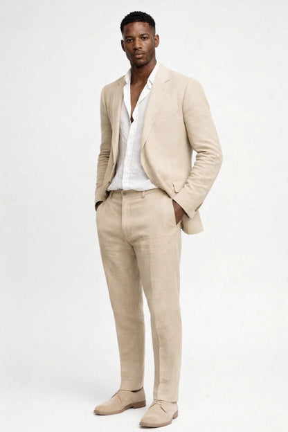 Herren Zweiteiliges Set | Jacke und Hose mit Rundhalsausschnitt 2