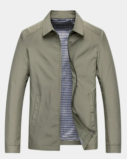 Herrenjacke Winddicht Regular Fit | Übergangsjacke Schwarz 3