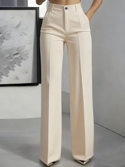 Hochtaillierte Anzughose Damen | Gerader Schnitt Eleganz 5