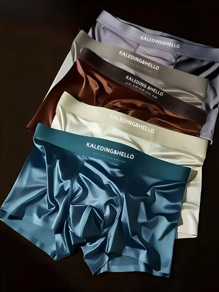 Ice-Seide Herren Boxershorts Set | 3er Pack Unterwäsche 0