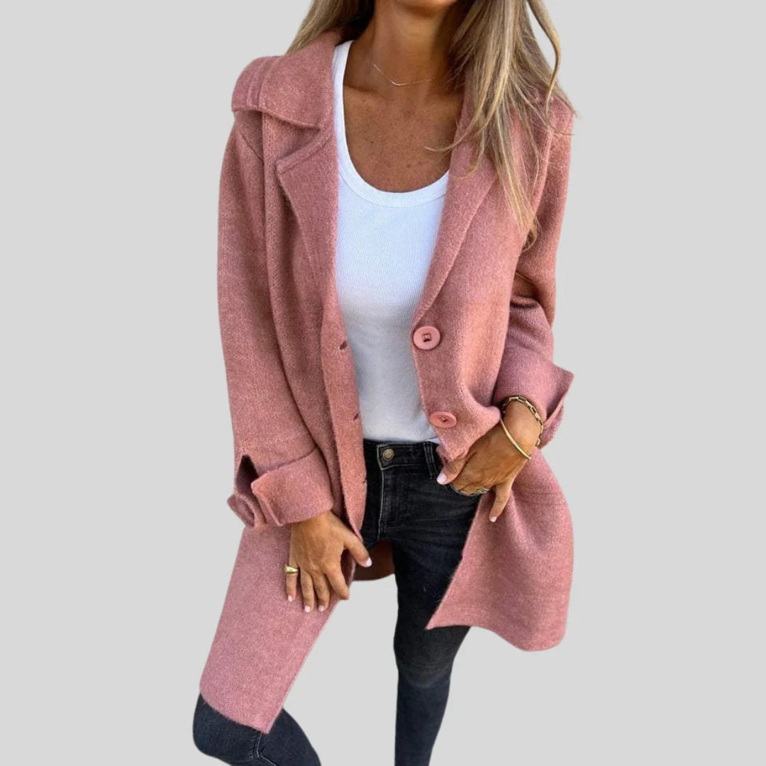 Jana | Langer Damenmantel Elegant für Winter 1