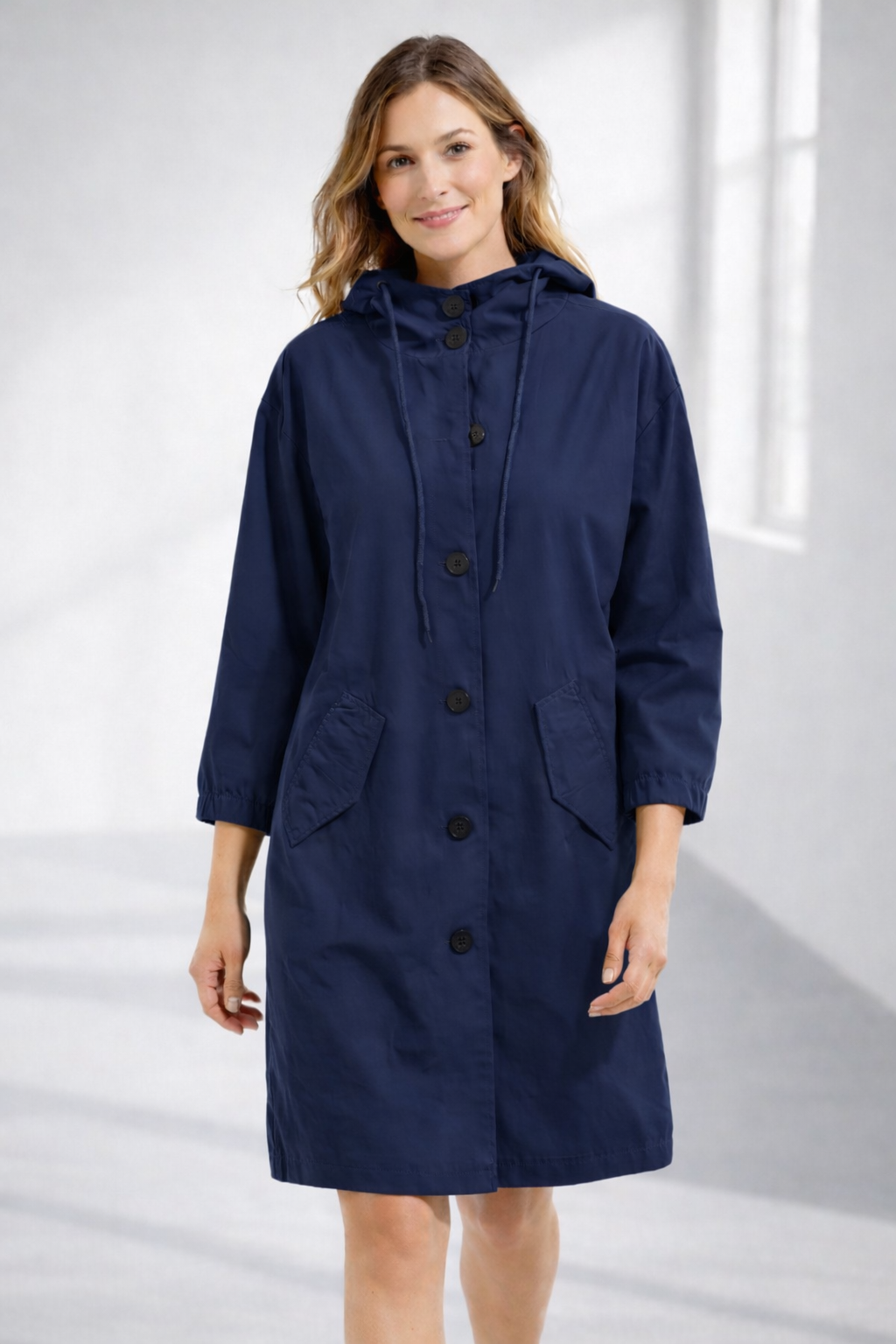 Kapuzenjacke Damen Mittellang | Jacke für Alltag und Übergangszeit 10