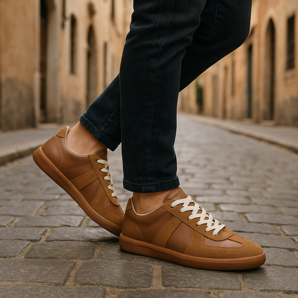 Klassische Herren Sneaker | Rutschfeste Schnür-Schuhe 1