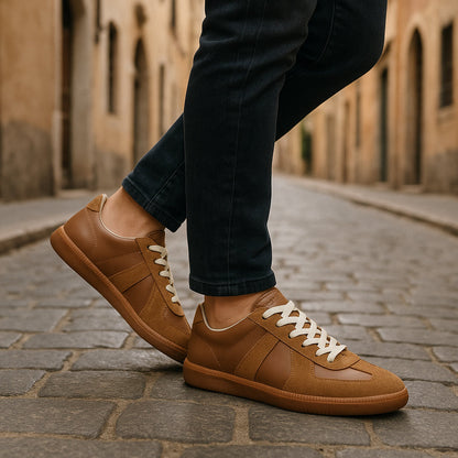 Klassische Herren Sneaker | Rutschfeste Schnür-Schuhe 1