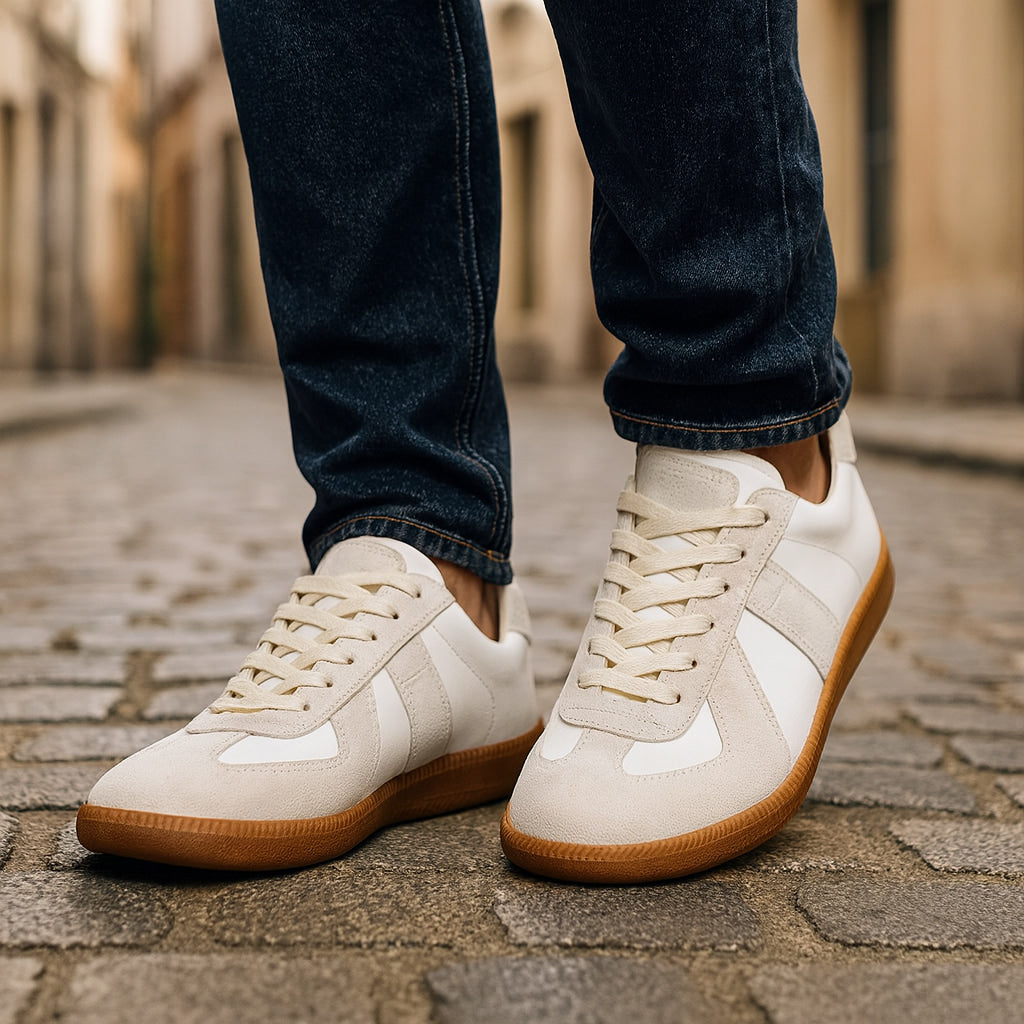Klassische Herren Sneaker | Rutschfeste Schnür-Schuhe 3