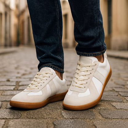 Klassische Herren Sneaker | Rutschfeste Schnür-Schuhe 3