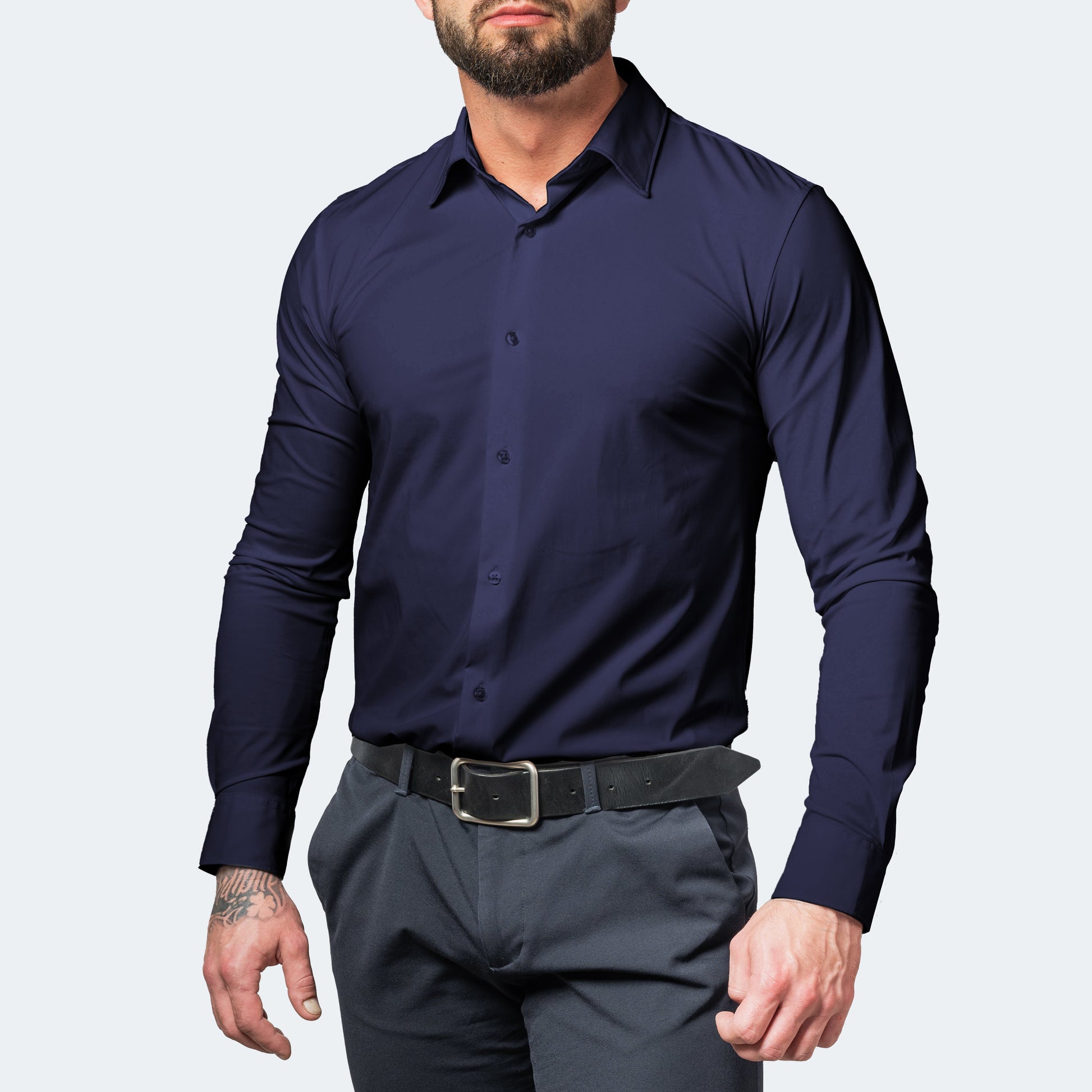 Komforthemd Alexander | Herren Hemden Slim Fit Knitterfrei 4