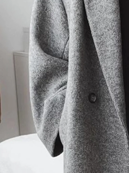 Langer Oversized Mantel Damen | Eleganter Wintermantel 3