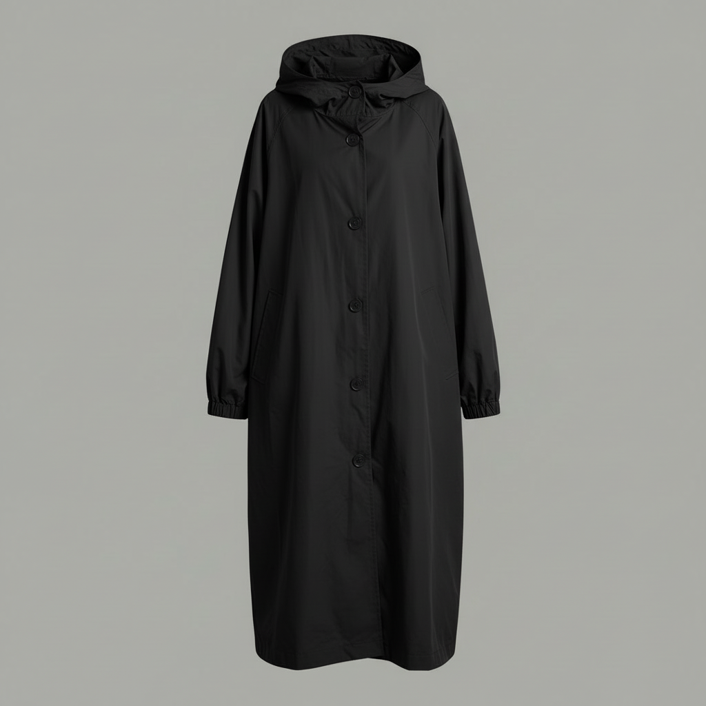 Langer Wintermantel Damen | Klassischer Trenchcoat