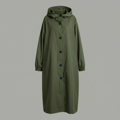 Langer Wintermantel Damen | Klassischer Trenchcoat