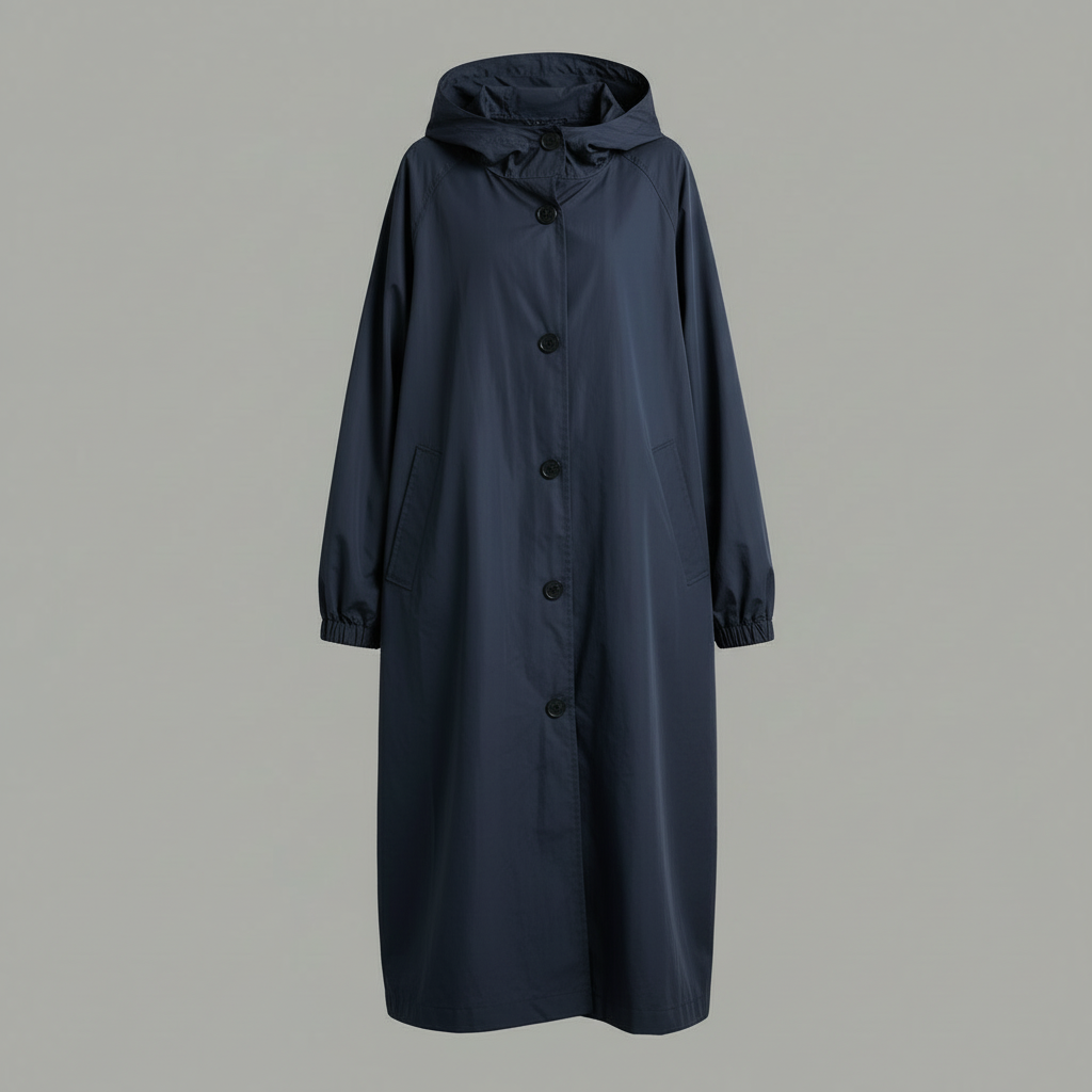 Langer Wintermantel Damen | Klassischer Trenchcoat