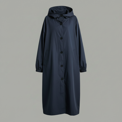 Langer Wintermantel Damen | Klassischer Trenchcoat