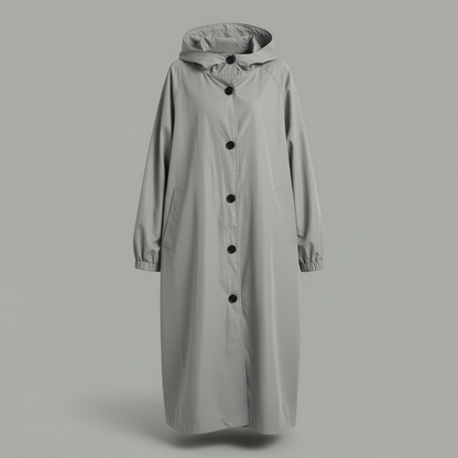 Langer Wintermantel Damen | Klassischer Trenchcoat