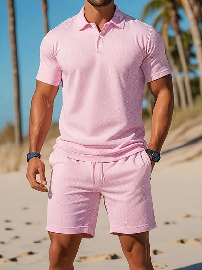 Lässiges Herren-Set | Poloshirt und Shorts für den Sommer 3