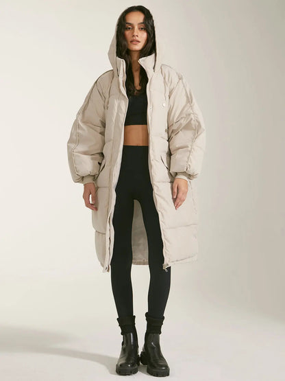 Laura | Damen Winterparka mit Kapuze und Pufferfüllung 4