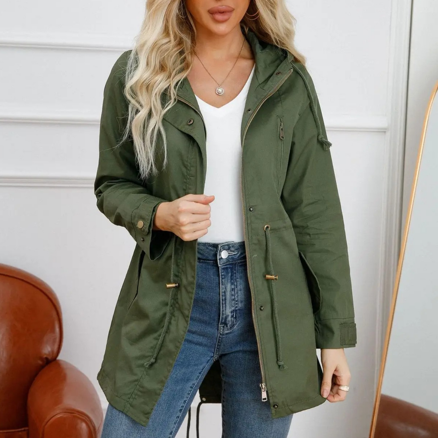 Leichte Damenjacke Amira | Wasserabweisende Sommerjacke 1